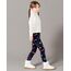 Adorel Mädchen Winter Leggings Gefüttert Warm Bunt Dicke Thermohosen 2er-Pack Bunte Punkte & Bunte Sterne 122-128 (Herstellergröße 130)