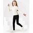 Adorel Mädchen Thermo Leggings Gefüttert Winter Baumwolle Thermohosen 2er-Pack Schwarz, Marine 134-140 EU (Herstellergröße 150)
