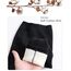 Domee Mädchen Thermo Leggings Gefütterte Hosen Winter Warme Baumwolle Schwarz 146-152 (Herstellergröße 160)