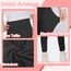 AMIYOYO 2er Pack Mädchen Leggings High Waist Lang Sportsleggins Weiche Sport Leggings Elastisch Fitness Hose Bequem Tanzhose Basic für Kinder