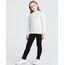 Adorel Mädchen Thermo Leggings Baumwolle Gefütterte Winter Warme Dicke Hosen Schwarz 146-152 EU (Herstellergröße 160)