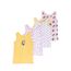 Chicco, Unterhemden Mädchen, 4er-Pack, 100% Baumwolle, Kinderbekleidung für Mädchen, Designed in Italy