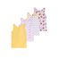 Chicco, Unterhemden Mädchen, 4er-Pack, 100% Baumwolle, Kinderbekleidung für Mädchen, Designed in Italy