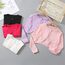 Yealoo Bolero Mädchen Lange Ärmel Strickjacke Kinder Bolerojacke Schulterjacke Kommunionkleid Baumwolle mit Schleife