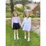 Yealoo Bolero Mädchen Lange Ärmel Strickjacke Kinder Bolerojacke Schulterjacke Kommunionkleid Baumwolle mit Schleife