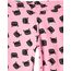 Spotted Zebra Little Girls' 5-Pack Leggings, Pink Cat, X-Small (4-5)