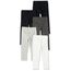 Amazon Essentials Mädchen Leggings, 5er-Pack, Hellgrau/Kohlegrau/Schwarz/Weiß, 6-7 Jahre