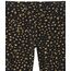 Amazon Essentials Mädchen Leggings, 5er-Pack, Grau/Orange/Pfirsich Blattmuster/Schwarz Sterne/Weiß Streifen, 9 Jahre