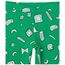 Amazon Essentials Mädchen Leggings, 5er-Pack, Floral/Grau/Grün Bonbon/Schwarz/Türkisblau Streifen, 3 Jahre