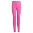 adidas Mädchen Essentials Linear Logo Cotton Tights, semi lucid fuchsia/clear pink, 13-14 Years