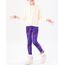 Adorel Mädchen Thermoleggings Bunt Gefütterte Winter Hosen Leggings 2er-Pack Galaxis Rosa & Violett 116-122 EU (Herstellergröße 120)