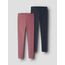 NAME IT NKFVIVIAN 2P Legging L NOOS 13205781, Deco Rose/Packed with Dark SAP, 134/140