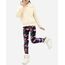 Domee Mädchen Leggings Gefüttert Thermoleggings Winter Warme Hosen 2er-Pack Schmetterlingsdruck 116-122 (Herstellergröße 120)