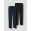 NAME IT Jungen NKFVIVIAN 2P Legging L NOOS 13205781, Dark Sapphire/Packed with BLAC, 134/140