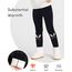 Adorel Mädchen Thermo Leggings Gefüttert Baumwolle Stickerei Winter Warm Hosen Schwarze Einzelne 122-128 EU (Herstellergröße 130)