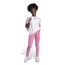 adidas Mädchen Essentials Leggings, pink Fusion/White, 13-14 Years