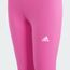adidas Mädchen Essentials Linear Logo Cotton Tights, semi lucid fuchsia/clear pink, 14-15 Years