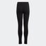 adidas Mädchen Essentials Linear Logo Cotton Tights, Black / White, 13-14 Years