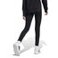adidas Girl's Essentials LINEAR Logo Leggings, Black/White, 11-12 Years