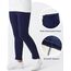 Adorel Mädchen Gefütterte Leggings Baumwolle Warm Winter Hosen Thermohosen Dunkelblaue Einzelne 116-122 EU (Herstellergröße 120)