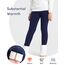 Adorel Mädchen Gefütterte Leggings Baumwolle Warm Winter Hosen Thermohosen Dunkelblaue Einzelne 134 EU (Herstellergröße 140)