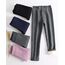 Adorel Mädchen Gefütterte Leggings Baumwolle Warm Winter Hosen Thermohosen Grau Einzelne 134 EU (Herstellergröße 140)