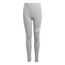adidas Mädchen Essentials LINEAR Logo Leggings, medium Grey Heather/Clear pink, 9-10 Years