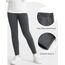 Adorel Mädchen Gefütterte Leggings Baumwolle Warm Winter Hosen Thermohosen Grau Einzelne 122-128 EU (Herstellergröße 130)
