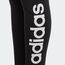 adidas Mädchen Essentials Linear Logo Cotton Tights, Black / White, 13-14 Years