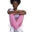 adidas Mädchen Essentials LINEAR Logo Leggings, pink Fusion/White, 13-14 Years