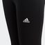 adidas Mädchen Essentials Linear Logo Cotton Tights, Black / White, 7-8 Years