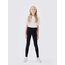 NAME IT Mädchen NKFVIVIAN Legging, Black/W. Black & Black, 128