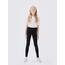NAME IT Mädchen NKFVIVIAN Legging, Black/W. Black & Black, 122