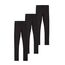 NAME IT Mädchen NKFVIVIAN Legging, Black/W. Black & Black, 116