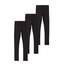 NAME IT Mädchen NKFVIVIAN Legging, Black/W. Black & Black, 122