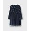 NAME IT Mädchen Nmfnadja Ls Dress Noos Keid, Blau, 86 EU