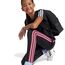 adidas Girl's Essentials 3 Stripes Leggings, Black/pink Fusion, 13-14 Years