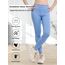 Aiseyi Sportleggins Kinder Mädchen Komfortable Sporthose Sport Leggings Lang Yoga Leggings für Jogging Training Sportunterricht Blau 160