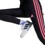 adidas Girl's Essentials 3 Stripes Leggings, Black/pink Fusion, 11-12 Years