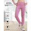 Aiseyi Sportleggins Kinder Mädchen Komfortable Sporthose Sport Leggings Lang Yoga Leggings für Jogging Training Sportunterricht Rot 120