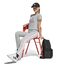 adidas Mädchen Essentials Leggings, medium Grey Heather/Clear pink, 7-8 Years