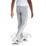 adidas Girl's ESSENTIALS 3 STRIPES LEGGINGS, medium grey heather/white, 9-10 Years