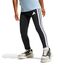 adidas Girl's Essentials 3 Stripes Leggings, Black/White, 4-5 Years