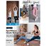 Aiseyi Sportleggins Kinder Mädchen Komfortable Sporthose Sport Leggings Lang Yoga Leggings für Jogging Training Sportunterricht Blau 120