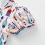 VIKITA Kleider Mädchen Kurzarm Kleid Baumwolle Bunt Print Stickerei Sommer Kleidung SH5829 8T