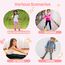 DDOBB Leggings Mädchen, High Waist Leggins Kinder Sportleggins Lange 3er-Pack, Weich Elastisch Basic Sporthose Blickdichte Hose für Tanz Yoga Alltag(Schwarz+Navy+Rosa, XL=(10-11 Jahre))