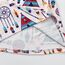 VIKITA Kleider Mädchen Kurzarm Kleid Baumwolle Bunt Print Stickerei Sommer Kleidung SH5829 4T