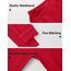 KEREDA Leggings Mädchen Baumwolle Sport Kinder Sportleggings Teenager Lang Hosen Rot 152-158