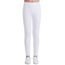 Auranso Leggings Mädchen Sport Baumwolle Kinder Hosen Lange Blickdicht 104-110 Weiß