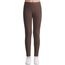 Auranso Leggings Mädchen Sport Baumwolle Kinder Hosen Lange Blickdicht 134-140 Braun